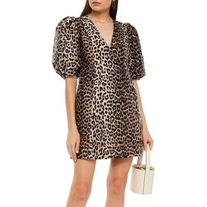 GANNI Leopard Dress (brand new with tags)